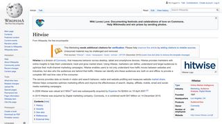 Hitwise - Wikipedia