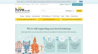 Hive.co.uk - Books, eBooks, DVDs, Blu-ray, Stationery, Music CDs