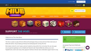 The Hive » Welcome - HiveMC