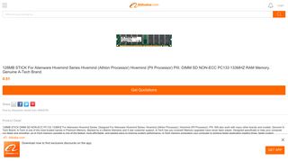 Buy 128MB STICK For Alienware Hivemind Series Hivemind ... - Alibaba