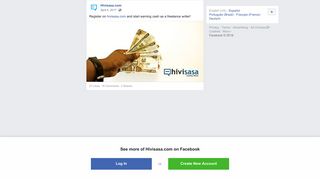 Hivisasa.com - Register on hivisasa.com and start earning... | Facebook