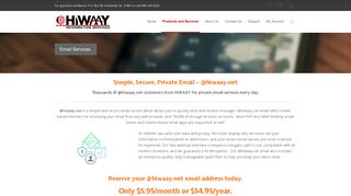 HiWAAY Information Services – Email Services
