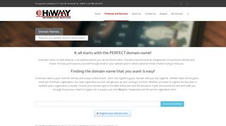 HiWAAY Information Services – Domain Names