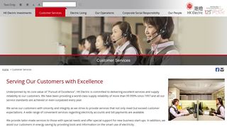 Customer Services - HK Electric