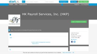 HK Payroll Services, Inc. (HKP) | StartUs
