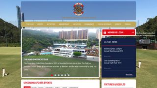 The Hong Kong Cricket Club: Home