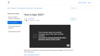 How to login SSO? – HKCT IT Helpdesk