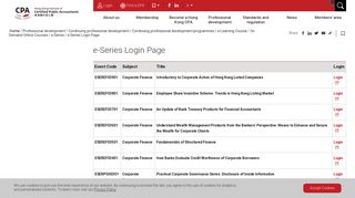 e-Series Login Page - Hong Kong Institute of Certified Public ... - Hkicpa