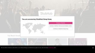 StubHub Hong Kong: Buy and sell your tickets