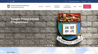 Home | Taught Postgraduate Admissions | The University ... - HKU AAL