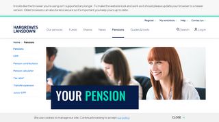 Your pension | Make the most of your pension - Hargreaves Lansdown