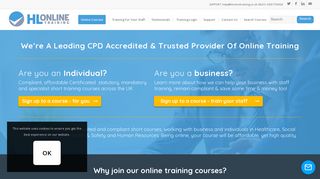 HL Online Training: Compliant & Affordable CPD Accredited Courses