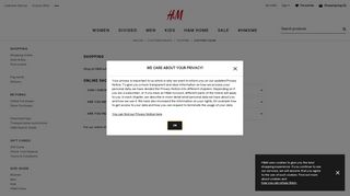 Shopping Online - H&M