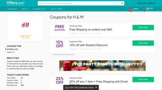 H&M - Offers.com