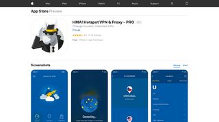 HMA! Hotspot VPN & Proxy – PRO on the App Store - iTunes - Apple