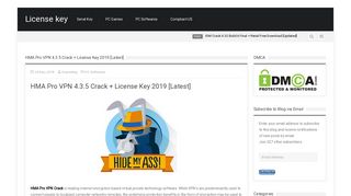 HMA Pro VPN Crack + License Key 2018 [Latest]
