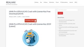 HMA Pro VPN 4.4.140 Crack with License Key Free Download [2019]