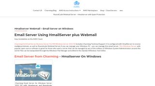 Hmailserver Webmail - Email Server on Windows - Charming Cloud