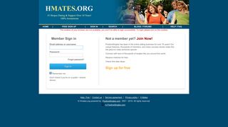 SIGN IN - HMates, HMates.com, H Mates, Herpes, HIV and HPV Dating