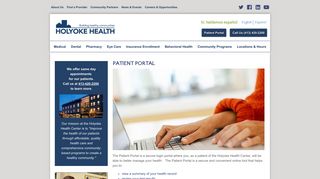Patient Portal - Holyoke Health Center