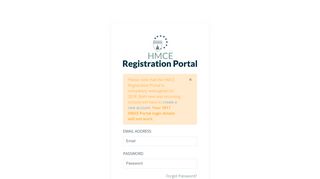 Login | HMCE Registration Portal
