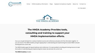 HMDA Academy - Key Compliance Services