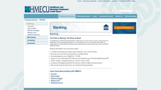 Healthcare & Municipal Employees' Credit Union - Banking - hmecu