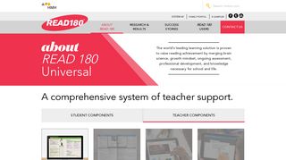 Reading Intervention Teacher Support - Read 180 Program - HMH