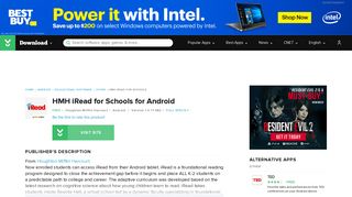 HMH iRead for Schools for Android - Free download and software ...