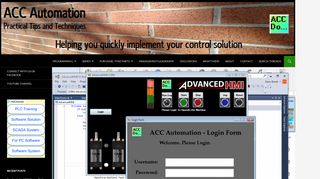 Creating a HMI Login Screen on AdvancedHMI | Acc Automation