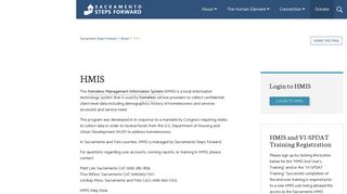 HMIS | Sacramento Steps Forward