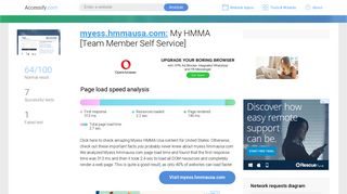 Access myess.hmmausa.com. My HMMA [Team Member Self Service]
