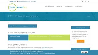 PAYE Online for employers | Coventry & Warwickshire Growth Hub