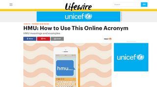 HMU: What It Means and How to Use It - Lifewire