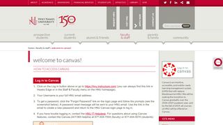 Welcome to Canvas! | Holy Names University in Oakland, California