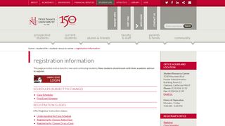 Registration Information | Holy Names University in Oakland, California