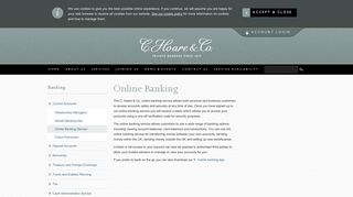 Online Banking | C.Hoare & Co.