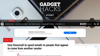 How to Use Hoaxmail to spoof emails to people that appear to come ...