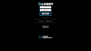 the Lobby Login - Hilton