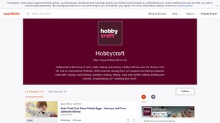Hobbycraft Events | Eventbrite