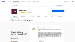 HobbyCraft Careers and Employment | Indeed.co.uk
