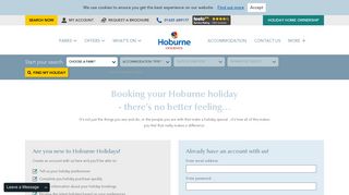 Booking your Hoburne holiday - there's no better feeling…
