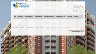 Housing Opportunities Commission - Login Form