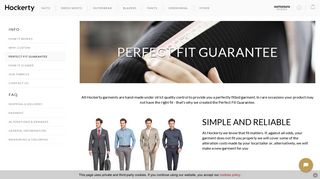 Perfect fit guarantee | Hockerty