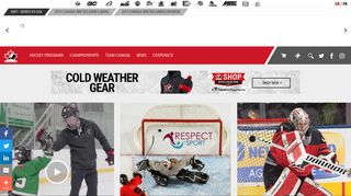 The Official Website of Hockey Canada | Minor Hockey, Team Canada ...