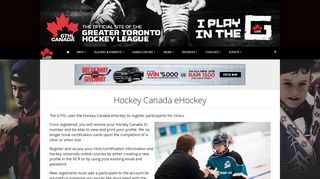 Hockey Canada eHockey – GTHL