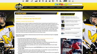 Hockey Canada Network App - Hockey Manitoba