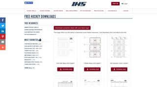 Free Hockey Downloads | Ice Hockey Systems Inc.