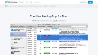 HockeyApp - The New HockeyApp for Mac