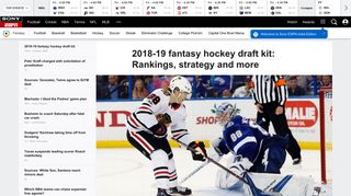Fantasy NHL - 2018-19 fantasy hockey draft kit with rankings, strategy ...
